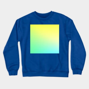 green and yellow neon Crewneck Sweatshirt